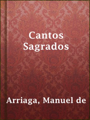 cover image of Cantos Sagrados